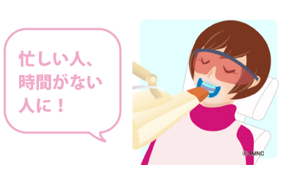 オフィスホワイトニングイラスト